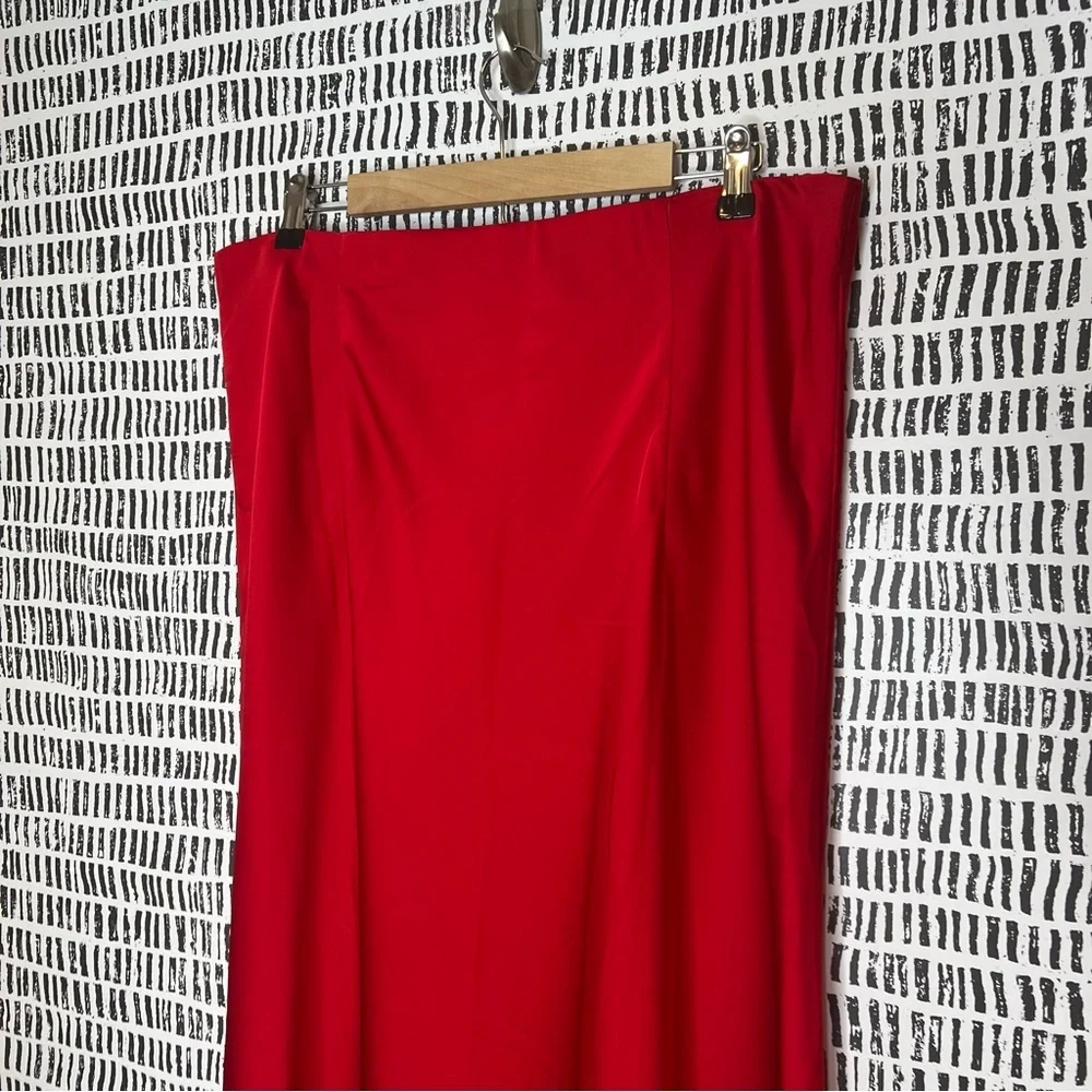 J. Crew Red A-Line Skirt